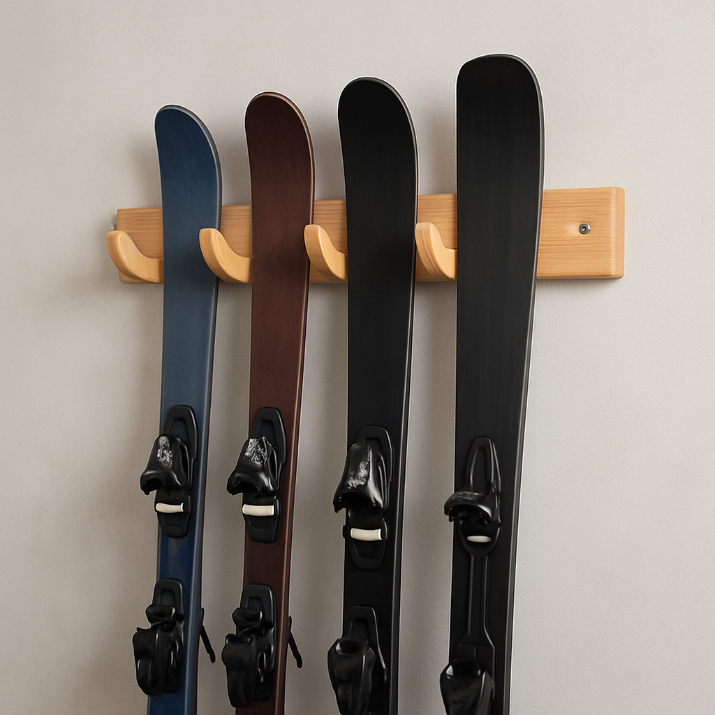Die besten Skihalter für dein Zuhause: Holz, Metall oder Kunststoff?